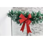 MagicHome Karácsonyi Dekoráció masni, piros, 38 x 30 cm