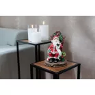 MagicHome Karácsonyi Dekoráció, Mikulás trónon, 14x14x20 cm