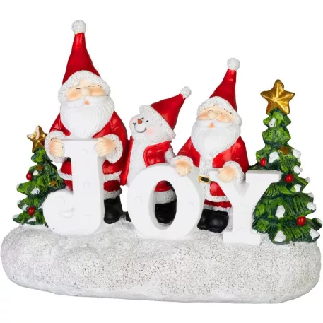 MagicHome Karácsonyi Dekoráció, Mikulás , 11x24.5x19.5 cm