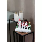 MagicHome Karácsonyi Dekoráció, Mikulás , 11x24.5x19.5 cm