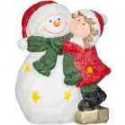 MagicHome karácsonyi dísz, Hóember, LED, 12.5 x 8 x 15.8 cm