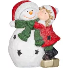 MagicHome karácsonyi dísz, Hóember, LED, 12.5 x 8 x 15.8 cm