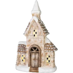   MagicHome karácsonyi dísz, házikó, LED, 28 x 14.5 x 46 cm