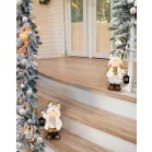 MagicHome Karácsonyi Dekoráció Fiú, lámpával, 23 x 16.5 x 42 cm