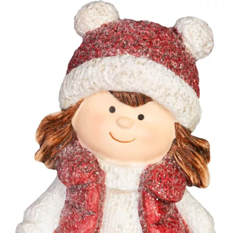MagicHome Karácsonyi Dekoráció Fiú, 9 x 5.5 x 15.5 cm