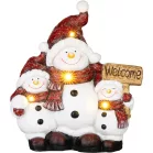 MagicHome karácsonyi dísz, Hóember, LED, 35.8 x 15.6 x 41 cm
