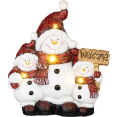   MagicHome karácsonyi dísz, Hóember, LED, 35.8 x 15.6 x 41 cm