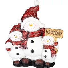   MagicHome karácsonyi dísz, Hóember, LED, 35.8 x 15.6 x 41 cm
