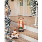 MagicHome karácsonyi dísz, Hóember, LED, 35.8 x 15.6 x 41 cm