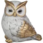 MagicHome karácsonyi dekoráció, Bagoly, 7x9x9,5 cm