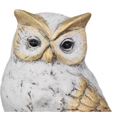 MagicHome karácsonyi dekoráció, Bagoly, 7x9x9,5 cm