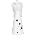 MagicHome karácsonyfadekoráció, Angyal, LED, 9x9.3x26 cm