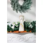 MagicHome karácsonyfadekoráció, Angyal, LED, 9x9.3x26 cm