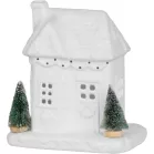 MagicHome Karácsonyi Dekoráció, Ház, LED, 9x15x17 cm