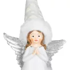 MagicHome karácsonyfadísz, Angyal, 4,5x11x15 cm
