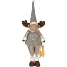 MagicHome Karácsonyi Dekoráció, Fiú Rénszarvas, 21 x 13 x 53 cm
