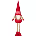 MagicHome Karácsonyi Dekoráció, Törpe, kihúzható lábakkal, 21 x 13 x 90 cm