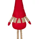 MagicHome Karácsonyi Dekoráció, Törpe, kihúzható lábakkal, 21 x 13 x 90 cm