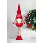 MagicHome Karácsonyi Dekoráció, Törpe, kihúzható lábakkal, 21 x 13 x 90 cm