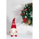 MagicHome Karácsonyi Dekoráció,  Törpe, 17 x 15 x 45 cm