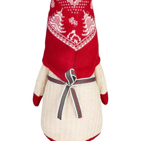 MagicHome Karácsonyi Dekoráció,  Törpe, Lány, 17 x 15 x 45 cm