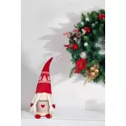 MagicHome Karácsonyi Dekoráció,  Törpe, Lány, 17 x 15 x 45 cm