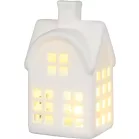 MagicHome karácsonyi dísz, házikó, 8.7 x 7.3 x 15.3 cm