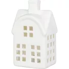 MagicHome karácsonyi dísz, házikó, 8.7 x 7.3 x 15.3 cm