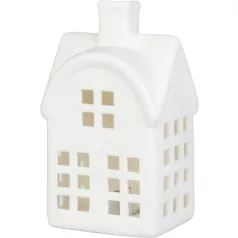 MagicHome karácsonyi dísz, házikó, 8.7 x 7.3 x 15.3 cm