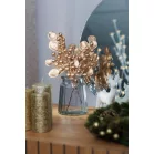 MagicHome karácsonyi gally, bogyókkal, arany, 27 cm