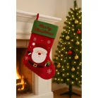 Dekoráció MagicHome Karácsonyi Csizma, 3 db, 25 x 41 cm
