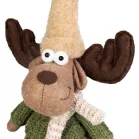 MagicHome Karácsonyi Dekoráció, Lány Rénszarvas, 22 x 14 x 53 cm