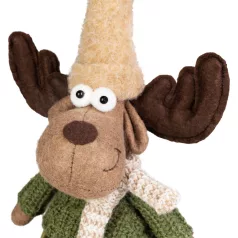   MagicHome Karácsonyi Dekoráció, Lány Rénszarvas, 22 x 14 x 53 cm