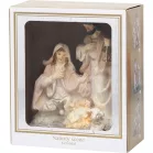 Betlehemi dekoráció - Jézus születése, 14x9x18 cm, minták keveréke