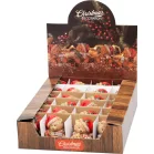 Dekoráció Medve sapkával, 7x6x7 cm