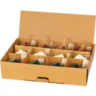 Karácsonyfadísz, gömb, 8 cm, színkeverék