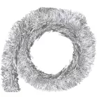 Girland, 9cm x 10m, ezüst