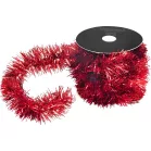 Girland, 9cm x 10m, piros