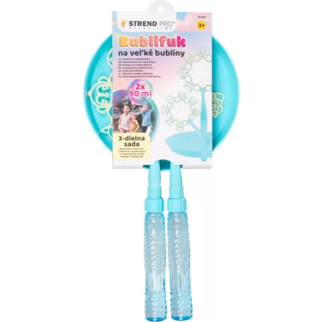 Bublifuk Strend Pro, nagy buborékokhoz, 3 részes készlet, 2x 90 ml