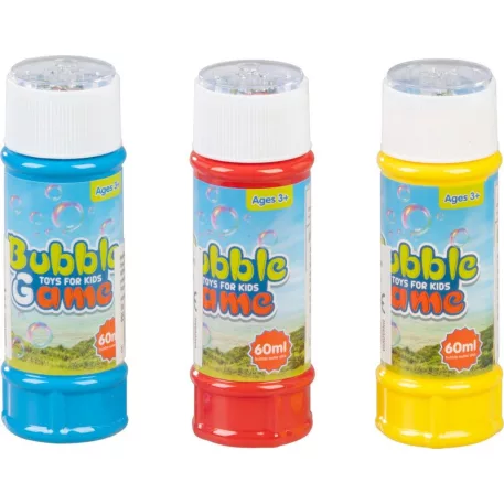 Buborékfújó Strend Pro, játékkal, 60 ml, vegyes színek, sellbox 24 db