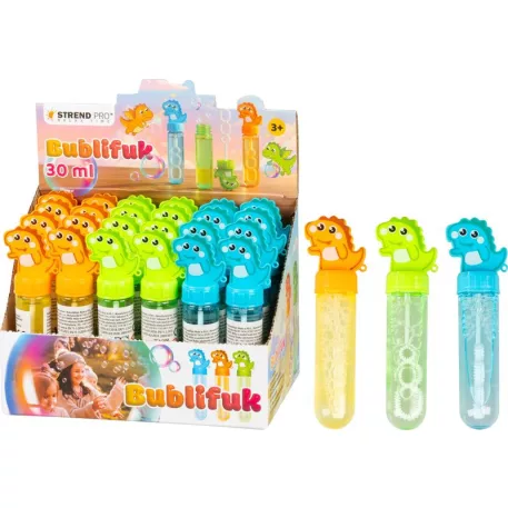 Bublifuk Strend Pro, sárkány, 30 ml, vegyes színek, sellbox 24 db