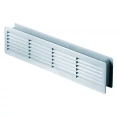 Szellőzőrács Műa. Ajtóba  440X120 Fehér 