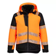 Portwest PW3 Hi-Vis téli dzseki (narancs/fekete XL)