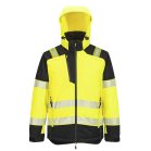 Portwest PW3 Hi-Vis téli dzseki (sárga/fekete 4XL)