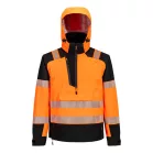 Portwest PW3 Hi-Vis Overhead esőkabát (3L) (narancs/fekete M)
