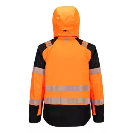 Portwest PW3 Hi-Vis Overhead esőkabát (3L) (narancs/fekete M)