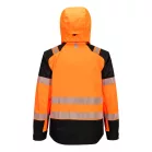Portwest PW3 Hi-Vis Overhead esőkabát (3L) (narancs/fekete XL)