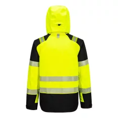   Portwest PW3 Hi-Vis Overhead esőkabát (3L) (sárga/fekete XL)