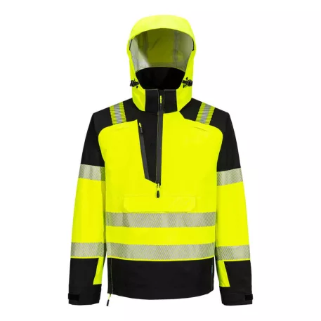 Portwest PW3 Hi-Vis Overhead esőkabát (3L) (sárga/fekete 3XL)