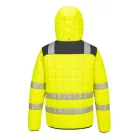 Portwest PW3 Hi-Vis Square baffle kabát (sárga/fekete 3XL)